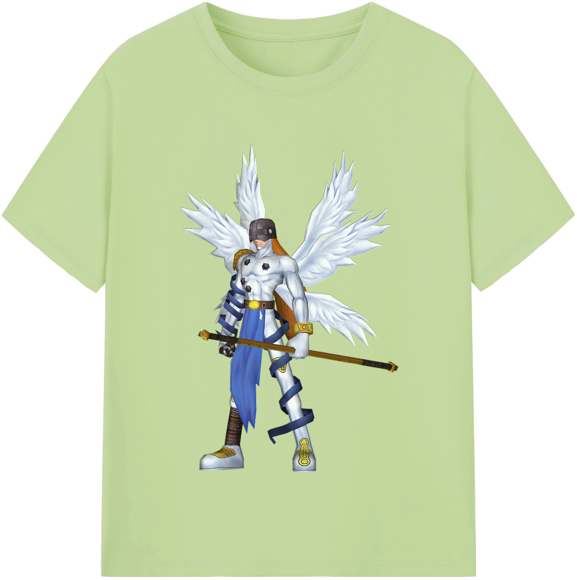 （画像用） Digimon デジタルモンスター/デジモン 綿100％半袖Tシャツ（フロントプリント）